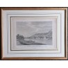 Engraving entitled "VIEW OF THE TOWN OF STEIN" by PERIGNON