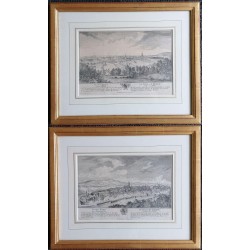 A pair of engravings entitled "CITY OF BERNE" by JENDRICH