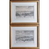 A pair of engravings entitled "CITY OF BERNE" by JENDRICH