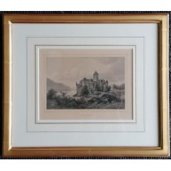 Engraving ‘CHILLON’ by C. KOEHLER