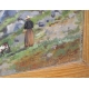 Table 'Woman, she-goat", signed DARIER-GUIGON