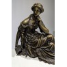 Bronze \"La lecture\" d\'après REVILLON