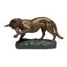Bronze \"Berger allemand\" signé Th. CARTIER