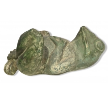 Bronze "Grenouille couchée"