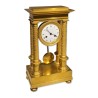 Empire-style cantilever clock by Griébel