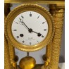Empire-style cantilever clock by Griébel