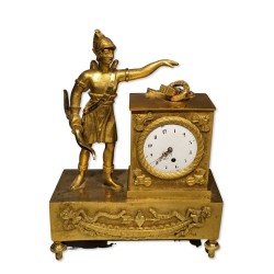 Empire-style clock: ‘The Warrior’