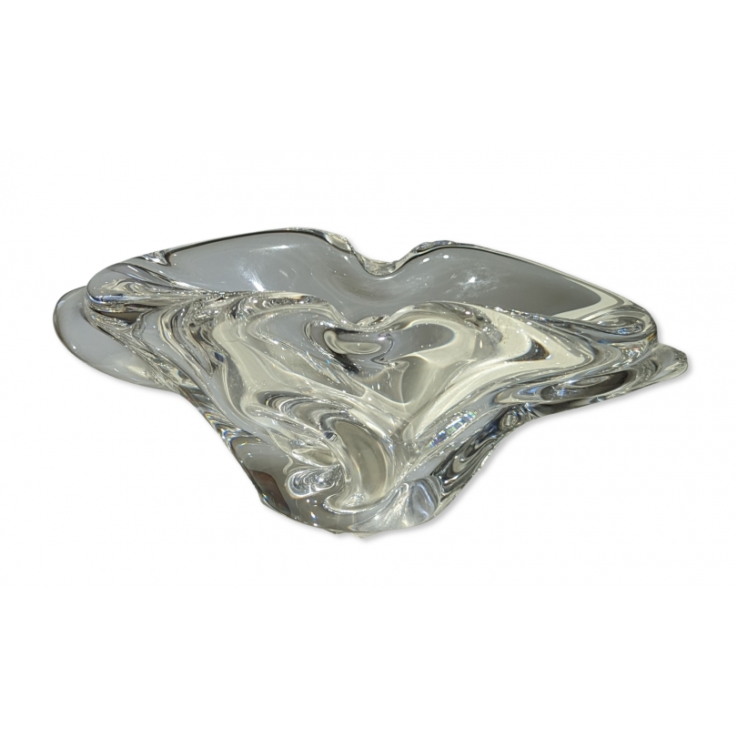 Coupe ovale en cristal de Sèvres