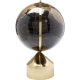 Globe noir et or
