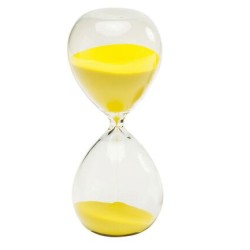 Sablier jaune - 30 minutes