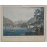 32er-Set mit Stichen „Comer See, Lecca und Lugano“ von Moinat SA – Antiquitäten und Dekoration – Stiche, Lithografien