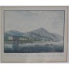 32er-Set mit Stichen „Comer See, Lecca und Lugano“ von Moinat SA – Antiquitäten und Dekoration – Stiche, Lithografien