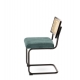 Chaise Danny Cannage Bleue canard