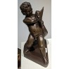 Bronze \"Enfant et Cygne\"