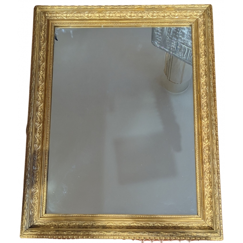 Miroir style Louis XVI doré