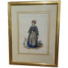 Gravure "Canton du Valais" par J. SUTER