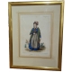 Gravure "Canton du Valais" par J. SUTER