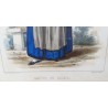Gravure "Canton du Valais" par J. SUTER