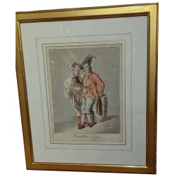 Gravure "Canton Zug" par KÖNIG