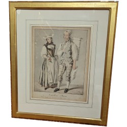 Gravure "Canton Bern" par KÖNIG