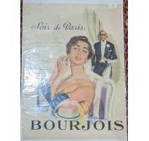 Affiche "Soir de Paris" BOURJOIS