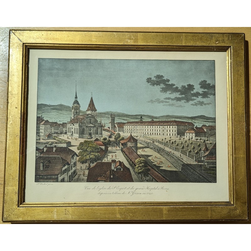 Engraving ‘Bern’ by WEIBEL
