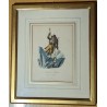 Gravure "Chasseur de Chamois" par LORY
