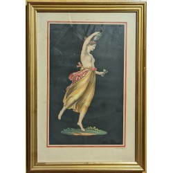 Gravure "Bacchante" par DELPECH