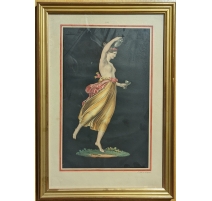 Gravure "Bacchante" par DELPECH