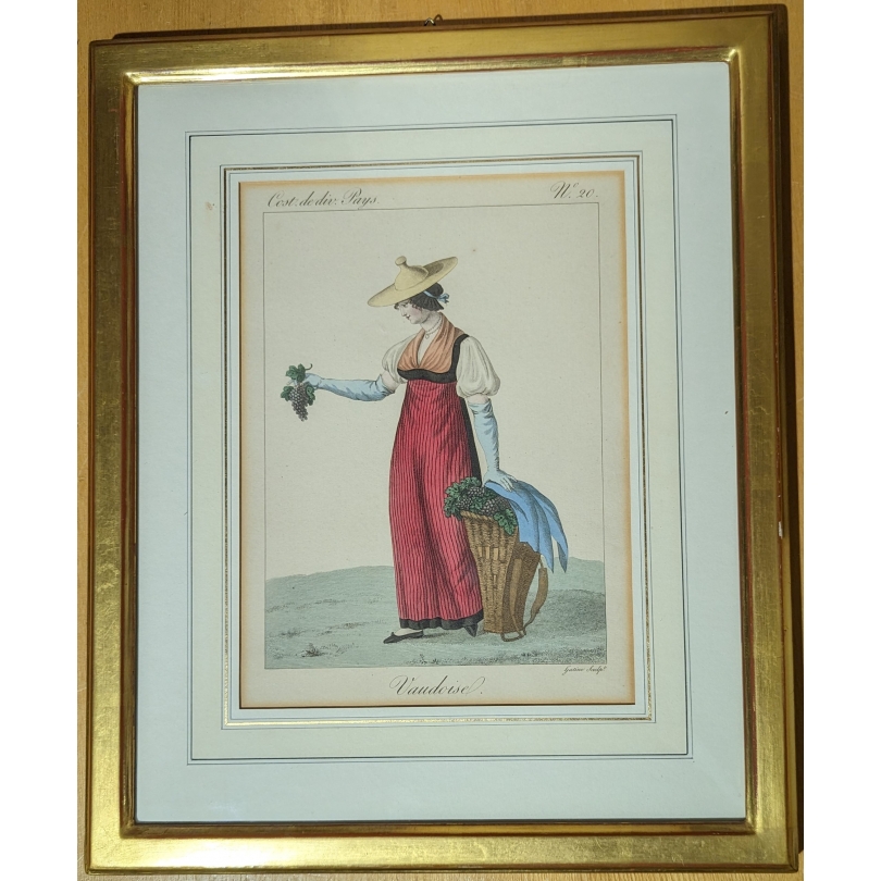 Gravure "Vaudoise" par LANTÉ