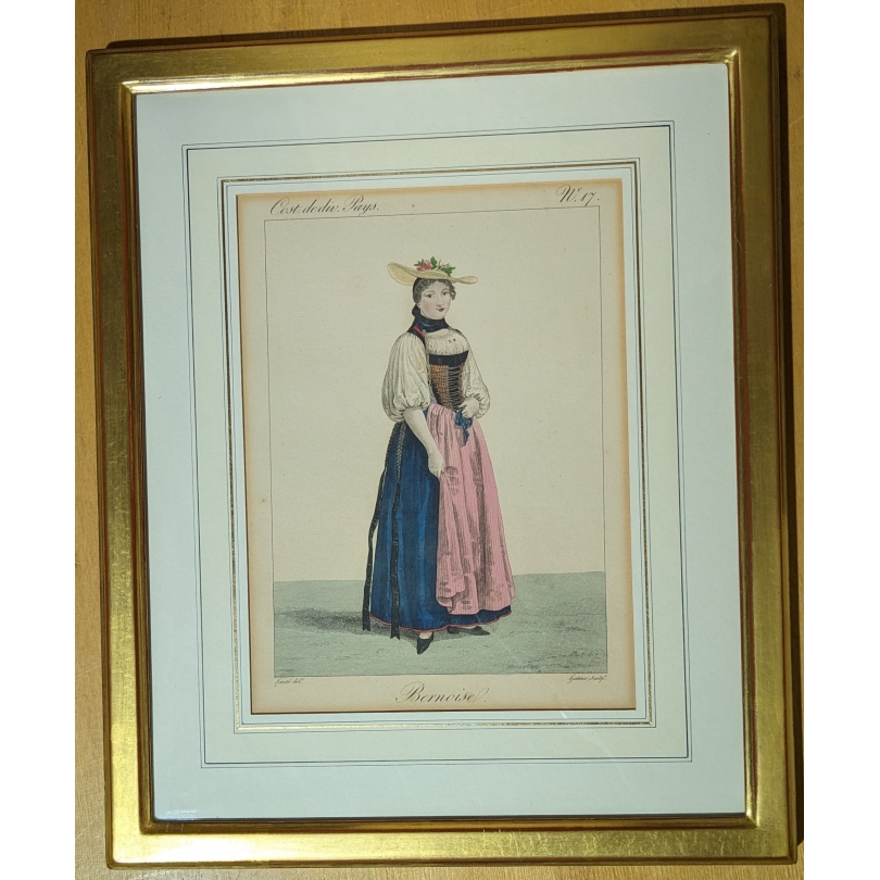 Gravure "Bernoise" par LANTÉ