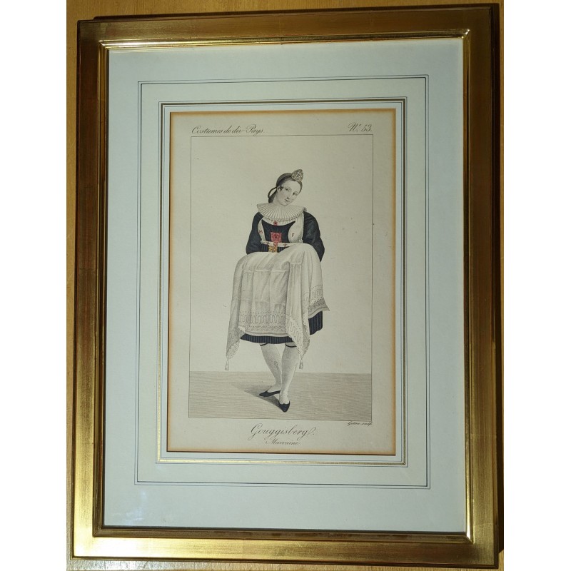 Gravure "Gouggisberg" par LANTÉ