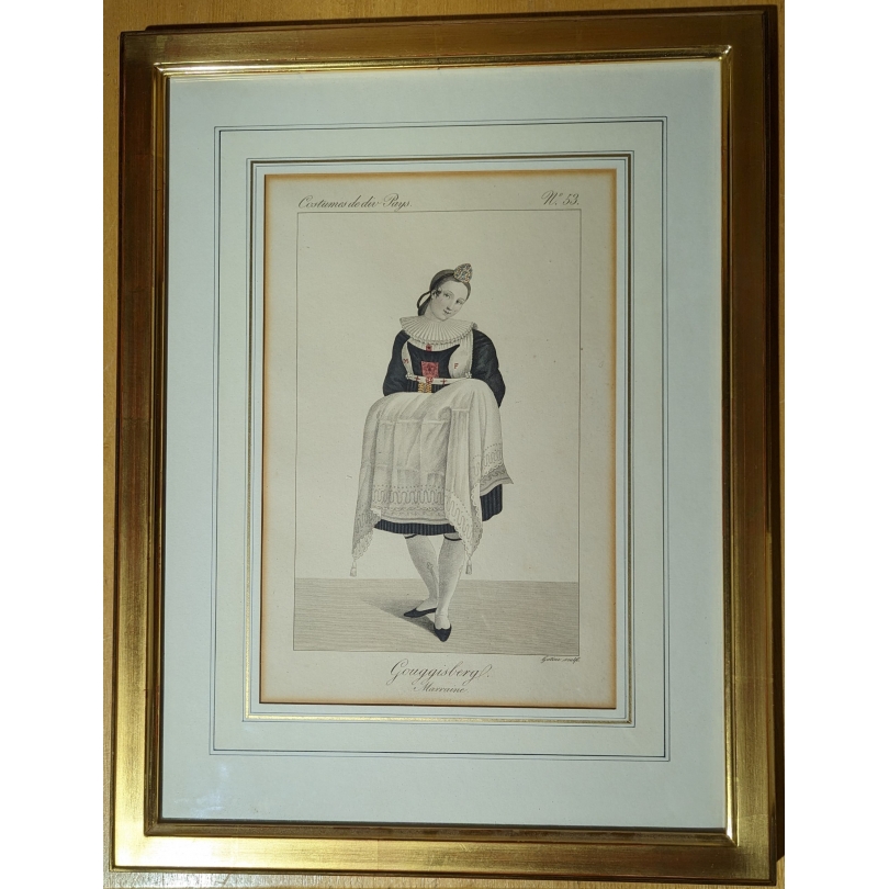 Gravure "Gouggisberg" par LANTÉ