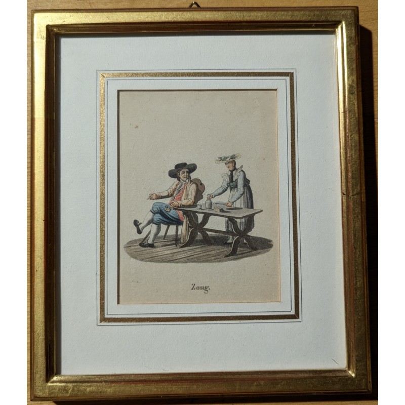 Engraving "Zoug"