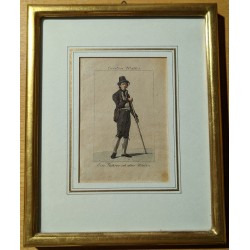 Gravure "Canton Wallis" par KÖNIG