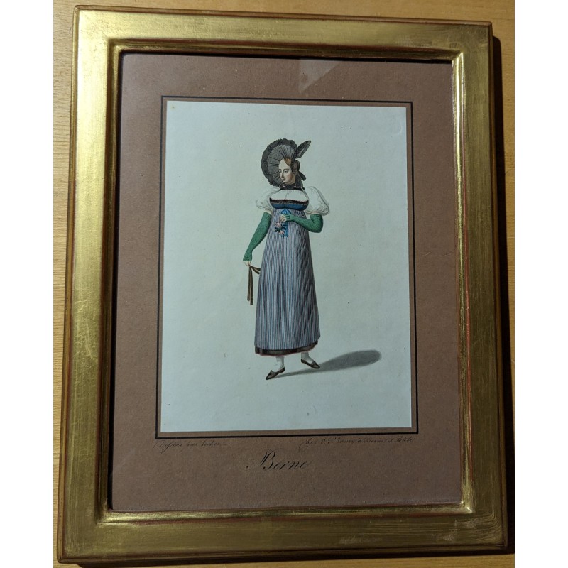 Engraving ‘Bern’ by LOCHER