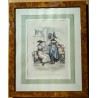 Gravure "Cantons de Lucerne et Berne"