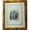 Gravure "Cantons d'Uri et du Tessin"