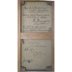 Paintings | Painting of Geneva signed E. JEANMAIRE. Moinat SA  - Antiques and home décor