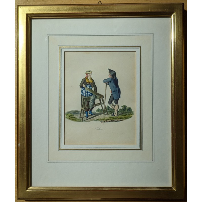 Engraving: ‘Valais’