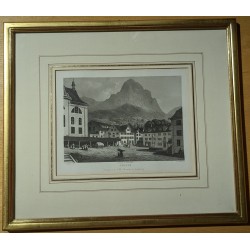 Gravure "Schwyz" par GEISSER