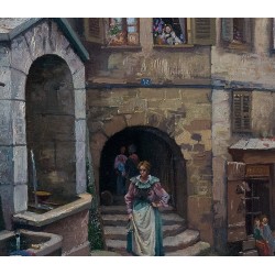 Paintings | Painting of Geneva signed E. JEANMAIRE. Moinat SA  - Antiques and home décor