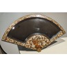 Miroir de table éventail signé DUVINAGE