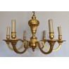 Lustre style Louis XVI à 6 lumières
