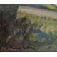 Tableau "Ferme" signé E. MARCEL STEBLER