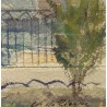Gouache "Quai des Bergues" signée Ch. DE ZIEGLER