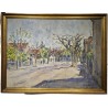 Gouache "Carouge" signée Ch. DE ZIEGLER 46