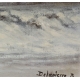 Tableau "Bord de l'Arve" signée DELAPIERRE R