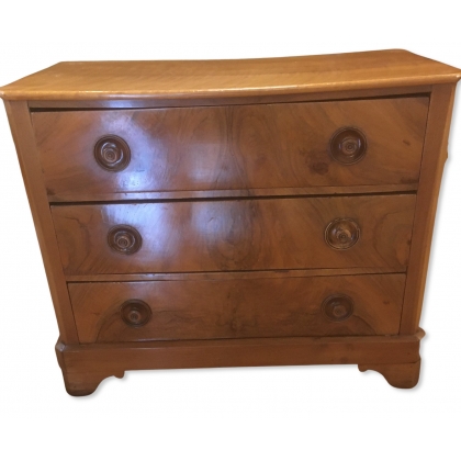 Petite commode Directoire à 3 tiroirs