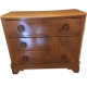 Petite commode Directoire à 3 tiroirs